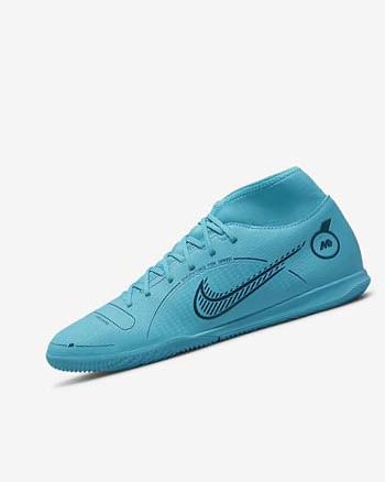 Nike Mercurial Superfly 8 Club IC Azules Naranjas | MX 5134